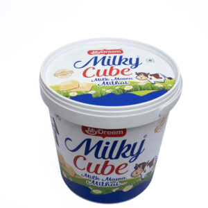 Product Name - Milky Cube (Milk Mawa Mithai), Master - 16, PCS - 250, Packaging - Bucket