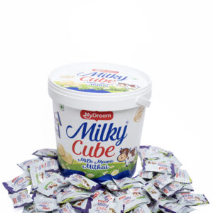 Product Name - Milky Cube (Milk Mawa Mithai), Master - 16, PCS - 250, Packaging - Bucket