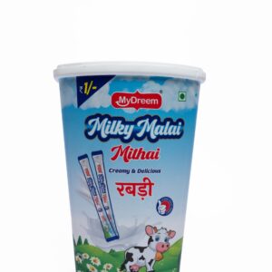 Product Name - Milky Malai Mithai Rabdi, Master - 24, PCS - 150, Packaging - Triangle Container