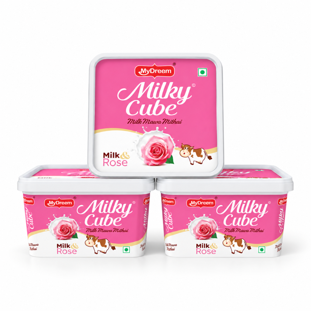 Milky Cube Rose
