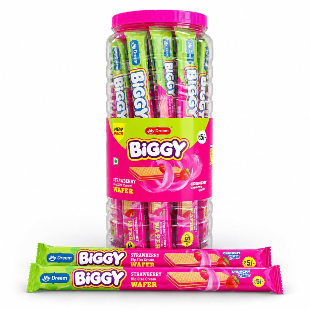 Biggy Strawberry Wafer