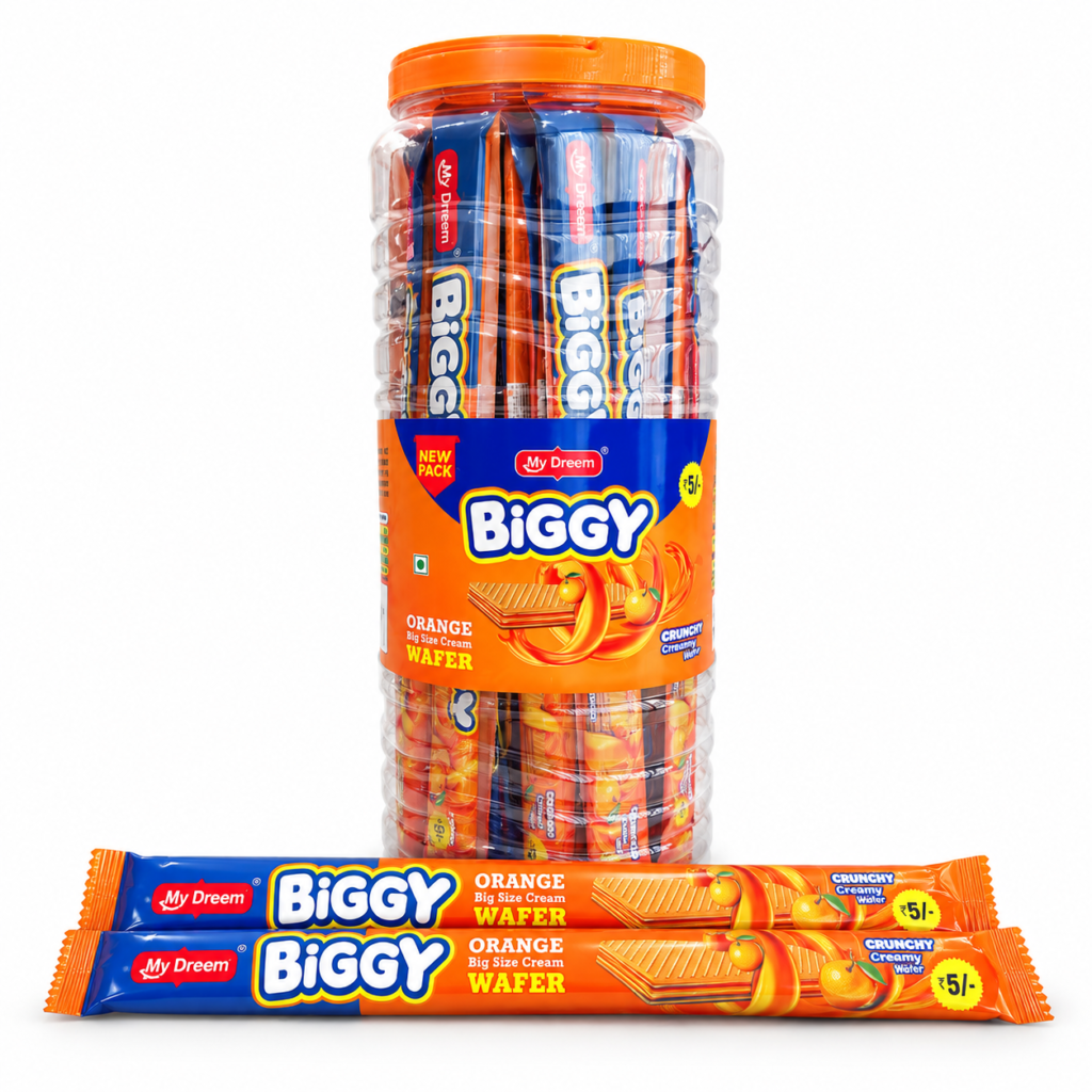 Biggy Orange Wafer