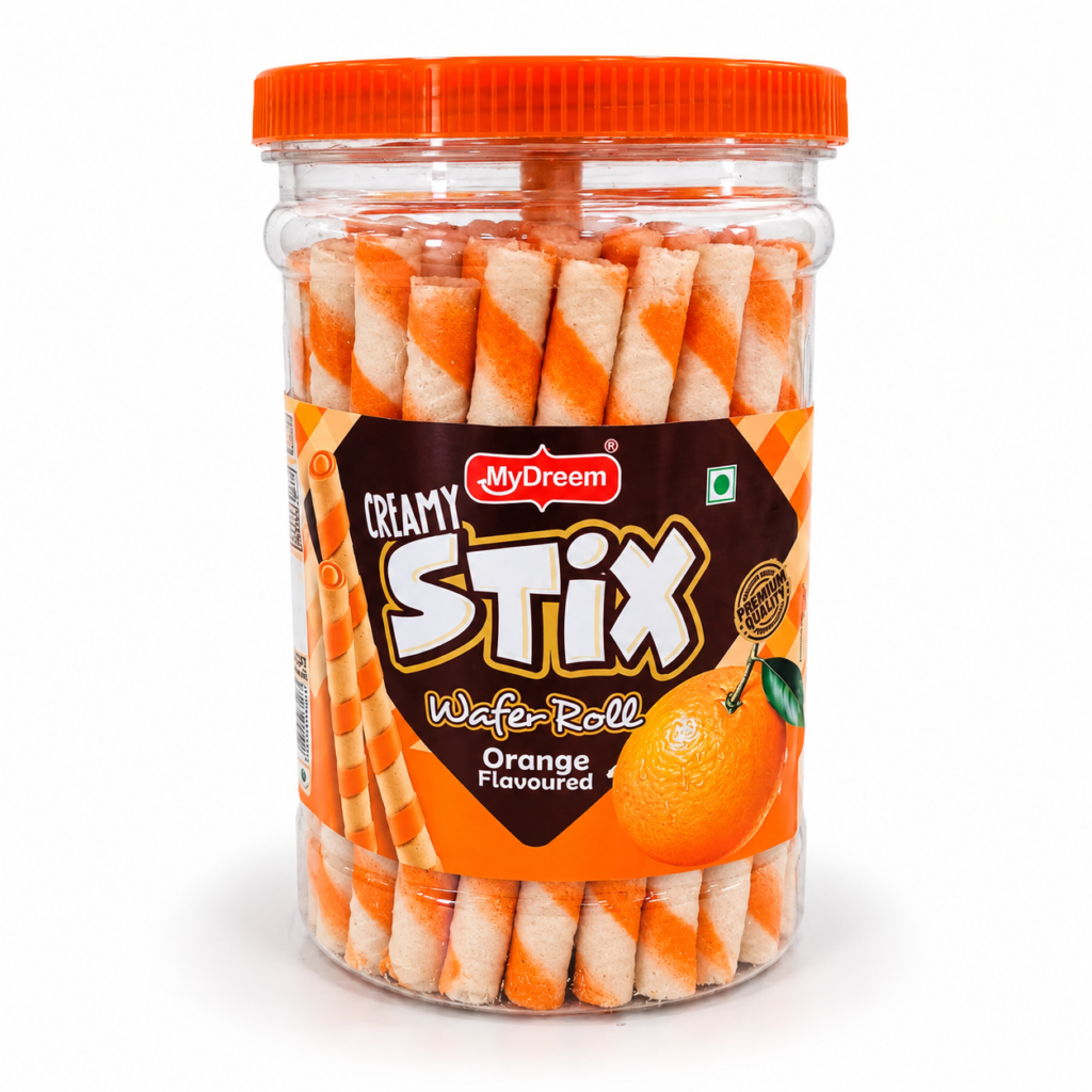 Orange Wafer Stix